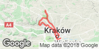 Track GPS Dolinka Zachwytu i inne podkrakowskie